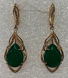 Серьги серебро